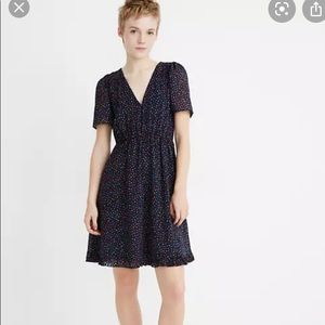 Madewell ruffle dress